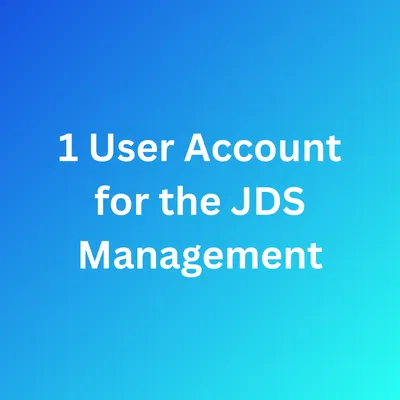 JDS Management (Benutzer Account)