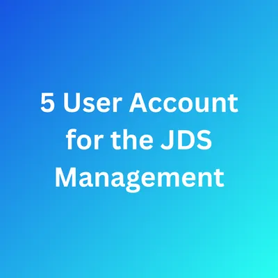 JDS Management (5 Benutzer Account)