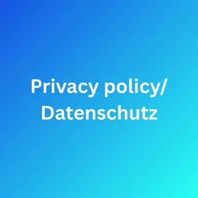Datenschutz