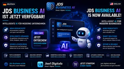 JDS Business AI ist jetzt verfügbar – Intelligente KI für moderne Unternehmen