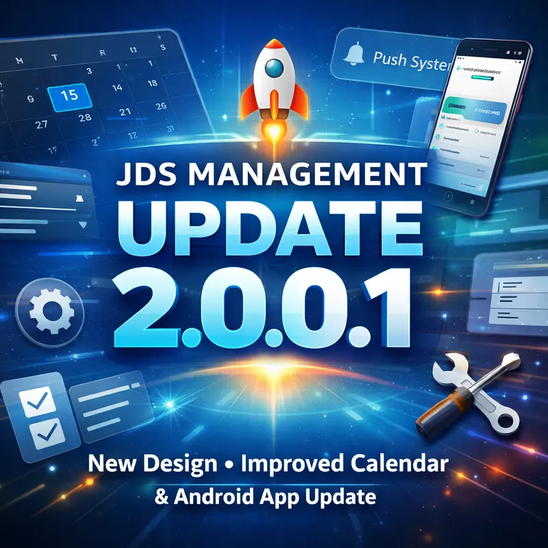 🚀 JDS Management Update 2.0.0