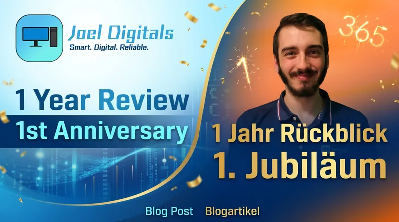 Ein Jahr Joel Digitals – Ein persönlicher Jahresrückblick von Geschäftsführer Joel Nicolay