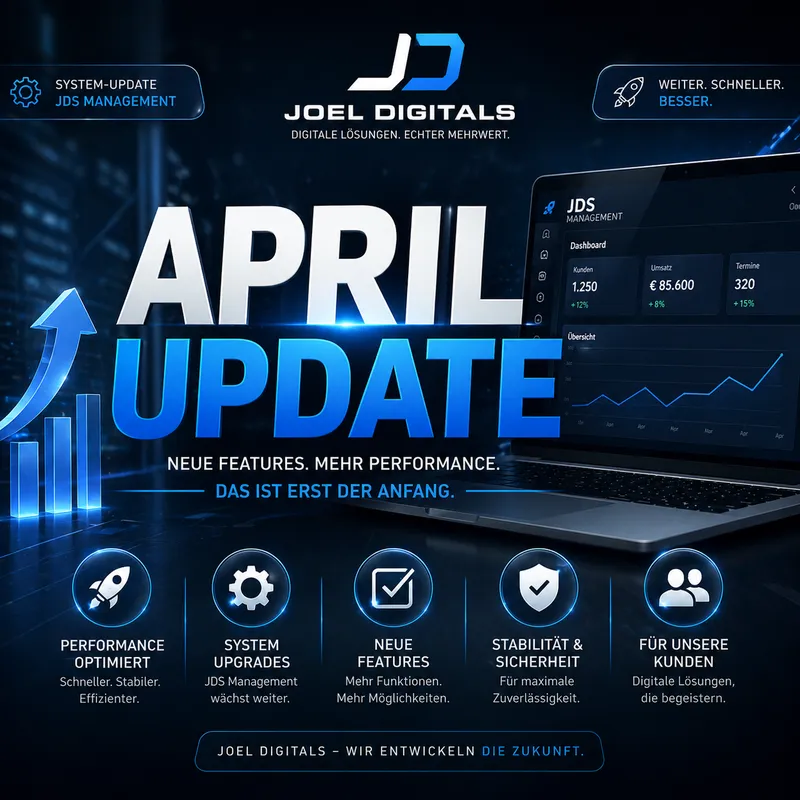 April Update bei Joel Digitals