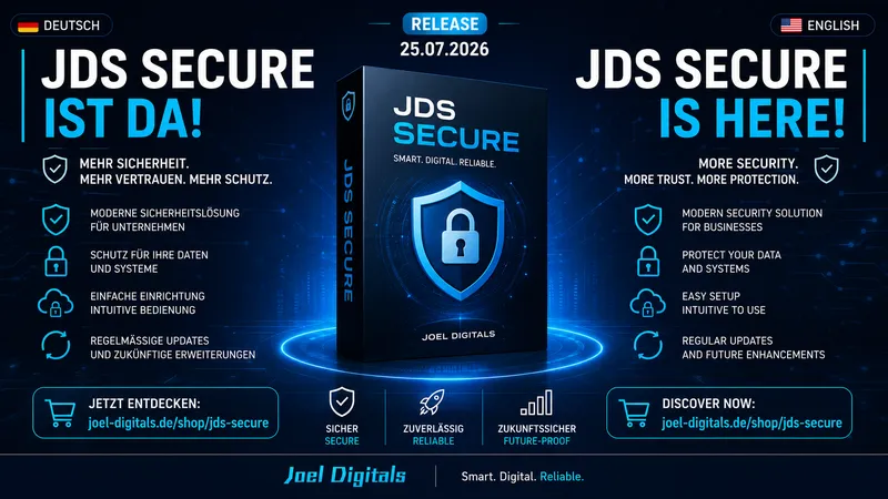 JDS Secure ist da – Datenschutz und IT-Sicherheit neu gedacht