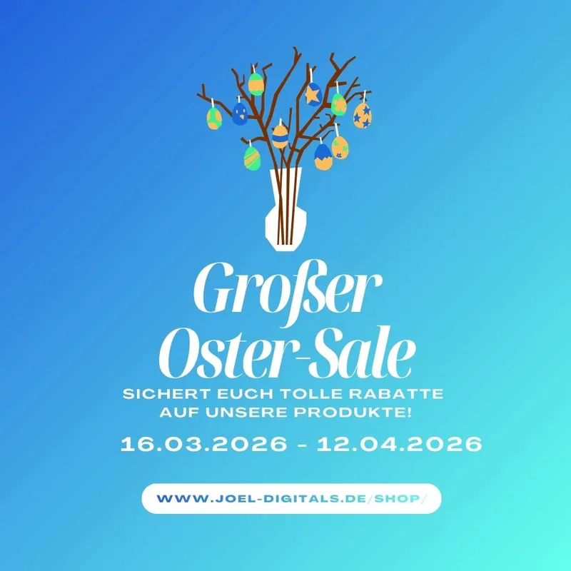 Großer Oster-Sale bei Joel Digitals