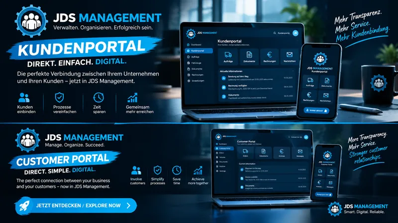 New JDS Management Customer Portal – Connecting Businesses and Customers