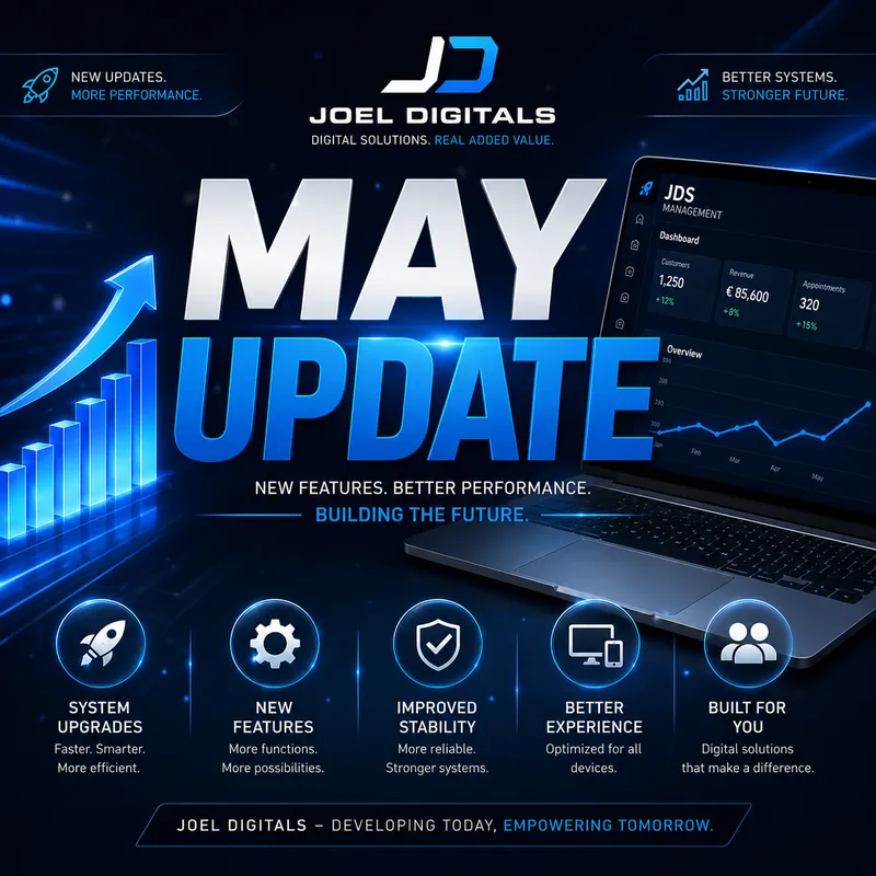 Mai Update bei Joel Digitals