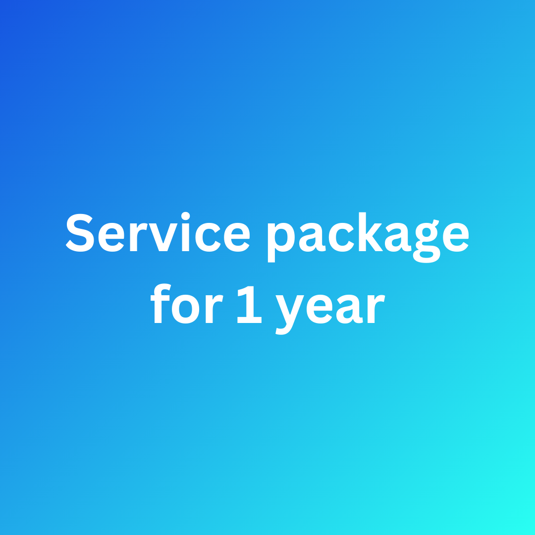 Service package  (1 Year)