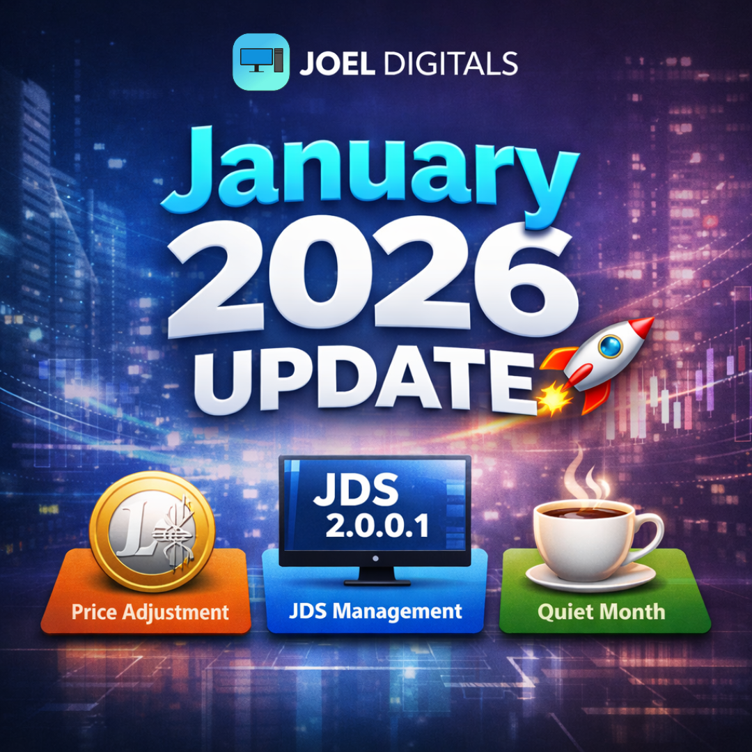 🚀 Joel Digitals – January 2026 Update